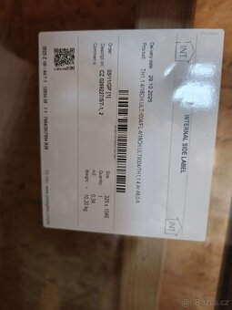 Dvoukřídlé okno antracit/bílé, trojsklo - 4