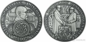 Strieborná medaila T. G. Masaryk v kremnickej mincovni - 4