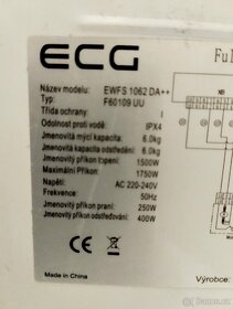 Pračka ECG 6 kg - 4