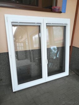 Plastová okna a dveře ořech/ bílá - 4