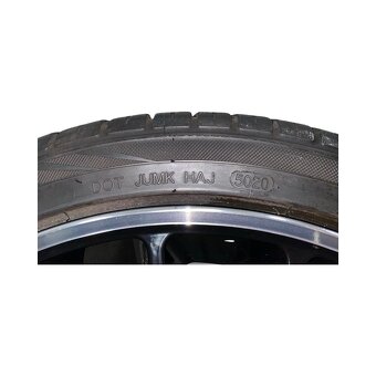 ALU kolo černé 18" 8J ET45 + letní pneu Goodride 235/40/R18 - 4