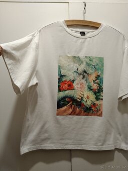 Shein dámské over size tričko velikost S. - 4