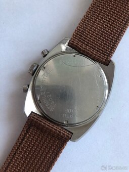 Ocelový chronograf MONARCH masivní - 4