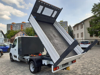Renault Master 2,3 DCi,sklápěč,tažné3,5t,tupláky,57.000km - 4