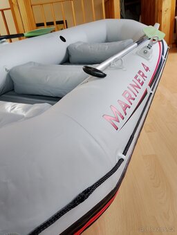 Prodám člun Intex Mariner4 + elektromotor a další přís. - 4