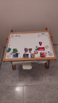 Tabule na psaní a malování drrevena - 4
