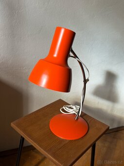 Oranžová lampa Napako – originál, Josef Hůrka - 4