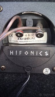 Hifonics subwoofer - 4