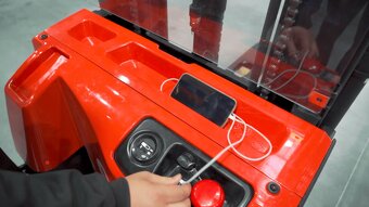 Prodáme použitý vysokozdvižný vozík elektrický WSA161 4800mm - 4