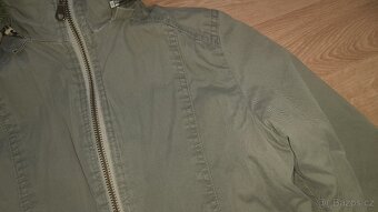 Khaki bunda, kabátek vel. 152 - 158 - 4