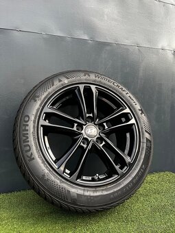 Alu kola Hyundai, Kia 215/55/17 zimní 100% stav - 4