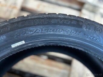 ZÁNOVNÍ ZIMNÍ PNEU 2025 NAJETO 50KM Hankook 225/45 R18 – TOP - 4