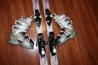 dícčí lyže Dynamic 130 cm , lyžáky head - 4