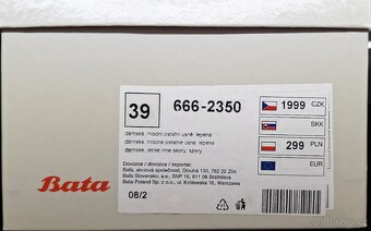 Baťa - dámská kožená obuv - 4