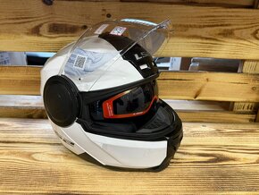 Výklopná helma LS2 FF902 SCOPE SOLID WHITE XS - 4