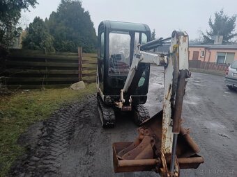 Bobcat 322 minibagr 1,6T + 3x lžíce - 4