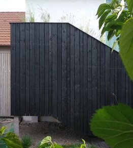 Opalovaná prkna na fasádu - Shou Sugi Ban - fasádní obklad - 4