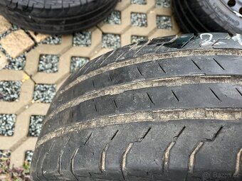 4x disky Vito / Viano 5x112 R16, C letní pneu 80% - 4