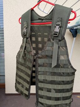 taktická vesta ačr vojenská neprůstřelná molle airsoft - 4