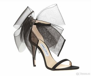 👠Dámské lodičky Jimmy Choo Aveline 100 Bow TOP Stav 10 z 10 - 4