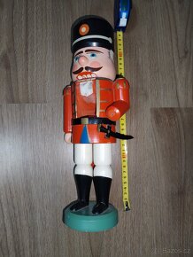 Louskáček 33 cm celodřevěný starožitný - 4