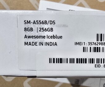 Novýl Samsung Galaxy A55 5G 8GB/256GB ICEBLUE - 4