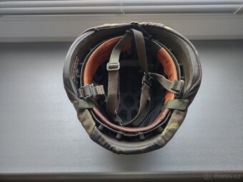 Helma BW (přilba) kevlarová Bundeswehr, VZ. 95 potah - 4