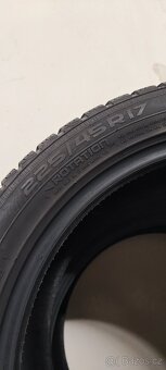 2ks 225/45/17 Nokian Snowproof, DOT 2021, 7.5mm - 4
