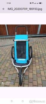 Cyklovozik croozer kid for 1 mozno i s brzdou - 4
