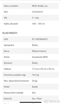 Šlapací motokára Berg - 4
