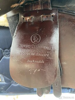 Prodám krásné skokové čokoládově hnědé sedlo- 17/2 - 4