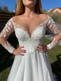 Svatební šaty Monica Loretti - 4