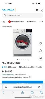 AEG T8DBG48WC 8 kg - 4