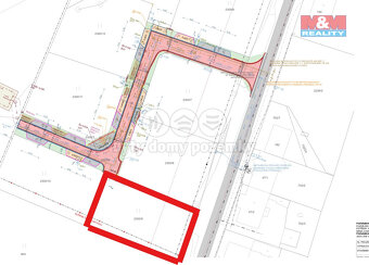 Prodej pozemku k bydlení, 815 m², Hrobice - 4