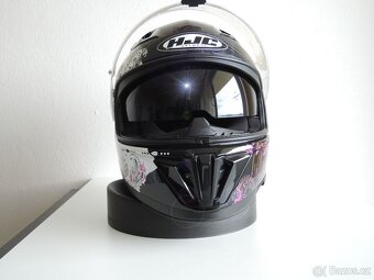 Helma na motocykl, skútr HJC s clonou, v.XS - 4