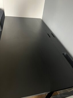 Mittzon psací stůl černý polohovací 160x80cm - 4