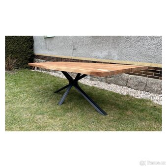 Masivní jídelní stůl - Living 210 cm - 4