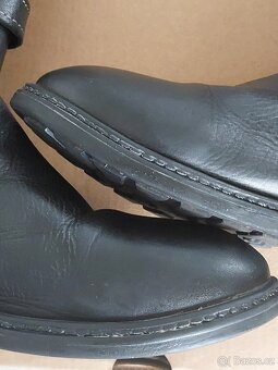 Dívčí kožené kozačky Baťa vel. 36 - 4