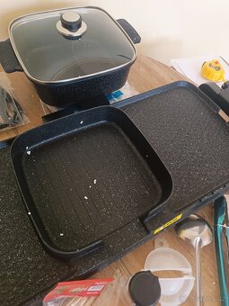 Multifunkční elektrická pánev / gril, 2400 W - 4