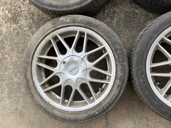Alu kola Dezent 5x100 R17 s pneu 225/45 R17 – sada - 4