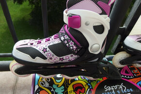 Koleckové brusle 32-36 - 4