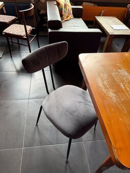 Rozkládací retro stůl 85 x 85 cm - 4