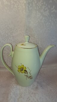 RETRO PORCELÁNOVÁ ČAJOVÁ KONVIČKA - 4