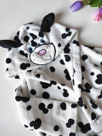 Krásný měkký dětský župan s ouškama - 4