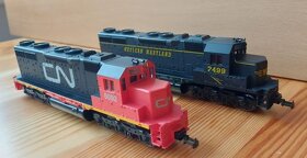 H0 diesel lokomotiva staticky model - 4