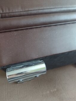 VELKÝ KOŽENÝ TABURET - 4