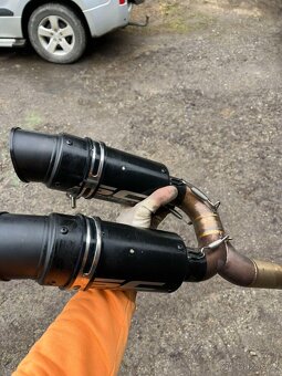 Laděný výfuk yamaha fz6 - 4