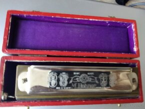 Prodám foukací harmoniku Hohner Chromonika II - 4