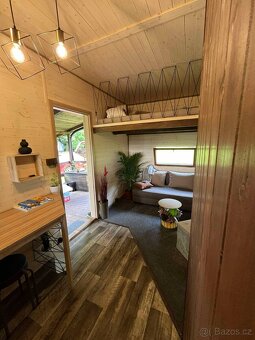 Vybavená chata k odvozu, Tiny house, maringotka - 4