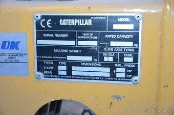 VZV ještěrka CAT Caterpillar DP 15K pohon diesel 2787mth - 4